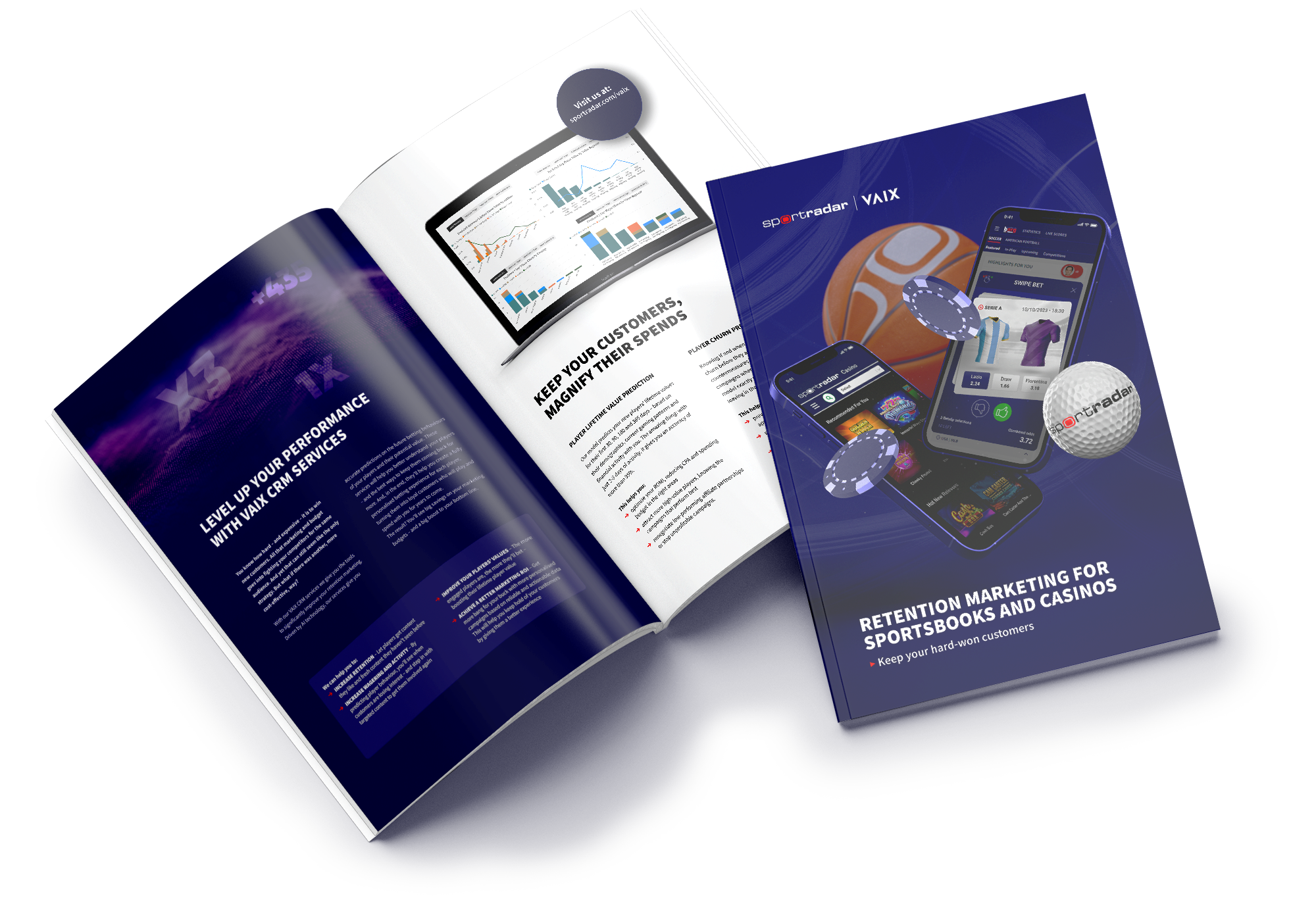 Sportradar Retention Marketing for Sportsbooks and casinos mockup