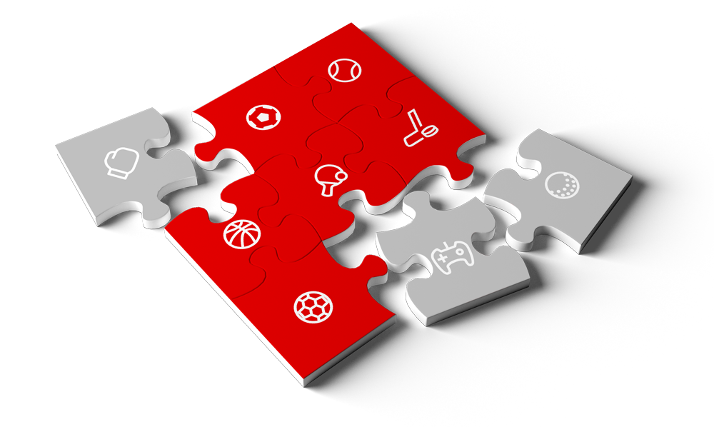 Decorative OneFeed puzzle